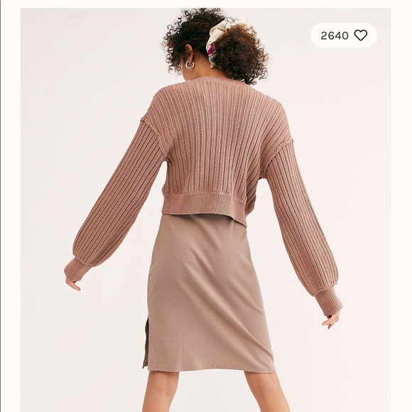 Free People | All Yours Mocha Brown Cardigan Small - Picture 4 of 7